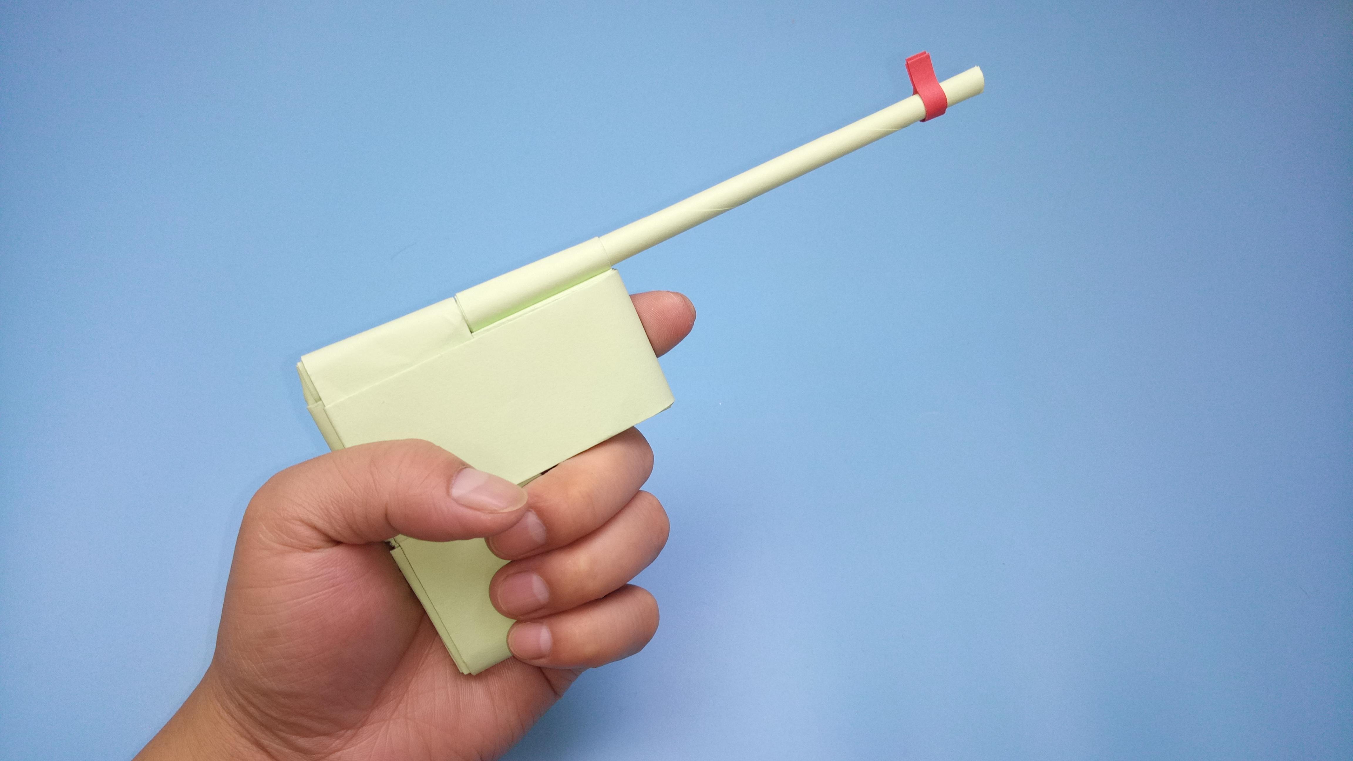 8090小时候最爱玩的折纸小手枪,现在还 - 今日头条(www.toutiao.com)