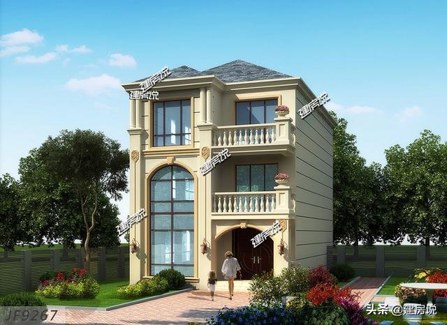 这款3层欧式别墅不是一般的优秀,自从建完这栋房子,陕西小伙在村里